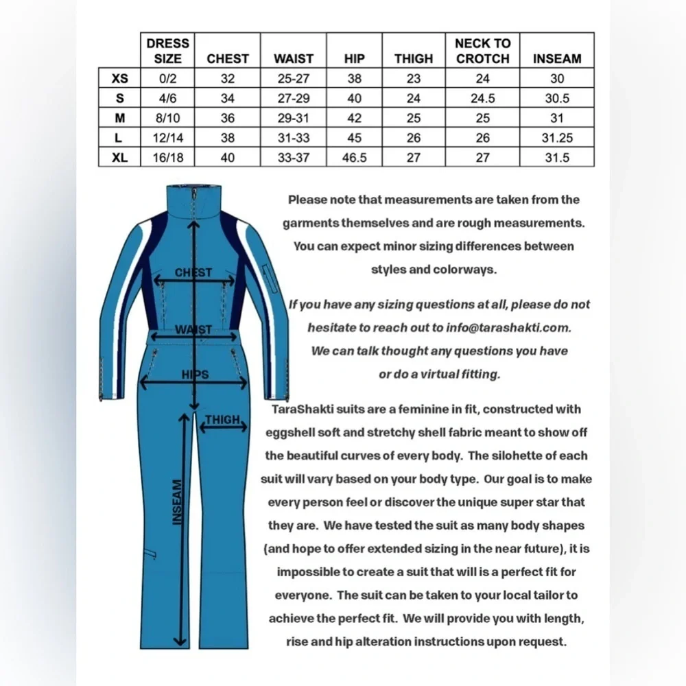 Tara Shakti Vintage-Inspired Snow Suit, Kelly Green, NWT, size XL - Picture 16 of 16